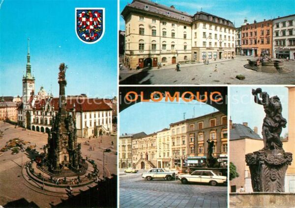Olomouc Namesti miru Vychodni cast namesti s Ca