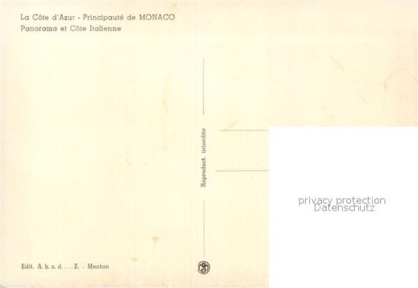 Monaco Panorama et Cote Italienne Vue aerienne – Bild 2