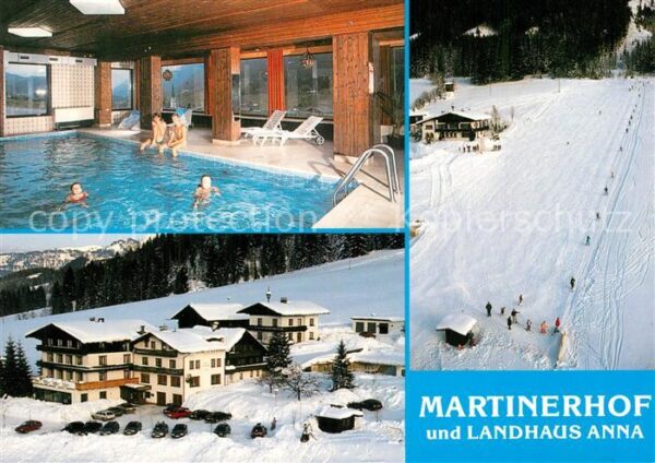 St Martin Tennengebirge Gasthof Pension Martinerhof und Landhau