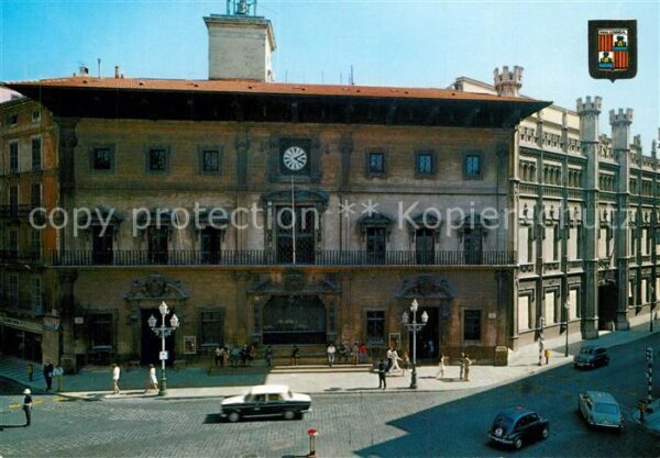 Palma Mallorca Plaza de Cort Ayuntamiento y Diputacion