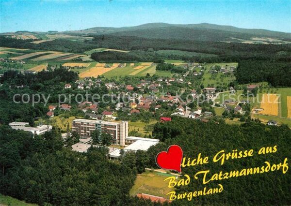 Bad Tatzmannsdorf Burgenland Fliegeraufnahme
