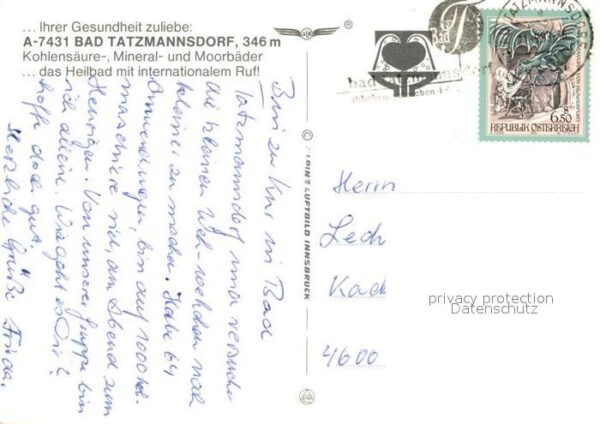 Bad Tatzmannsdorf Burgenland Fliegeraufnahme – Bild 2