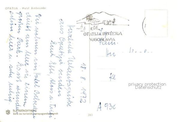 Opatija Abbazia Hotel Ambassador – Bild 2