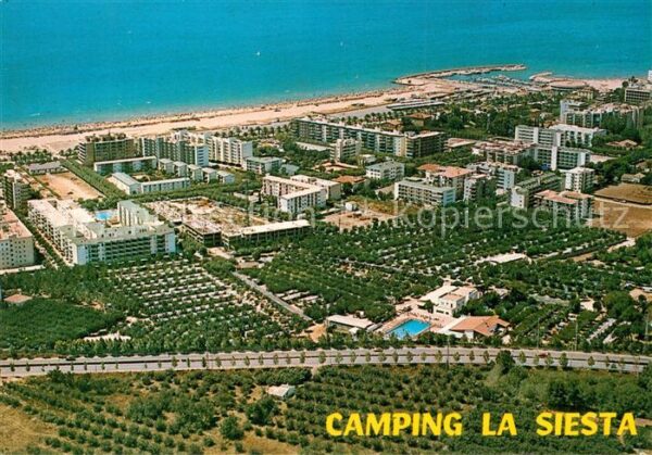 Salou Camping la Siesta Vue aerienne