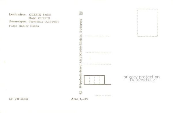 Leninvaros Hotel Olefin – Bild 2