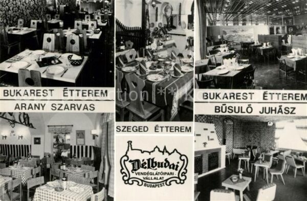 Budapest Bukarest Etterem Arany Szarvas Szeged B