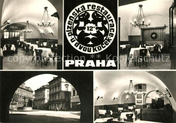 Praha Prahy Prague Plzenska restaurace U Dvou Kocek