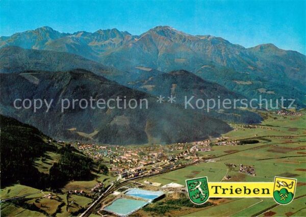 Trieben Fliegeraufnahme