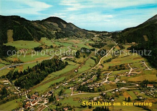 Steinhaus am Semmering Fliegeraufnahme