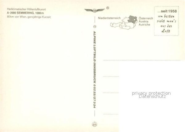 Semmering Niederoesterreich Fliegeraufnahme – Bild 2