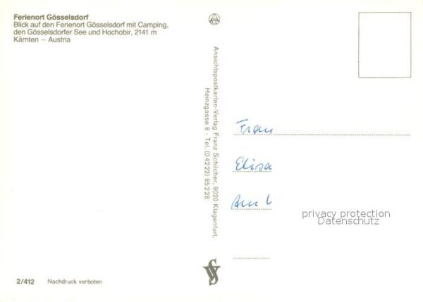 Goesselsdorf Kaernten Fliegeraufnahme – Bild 2