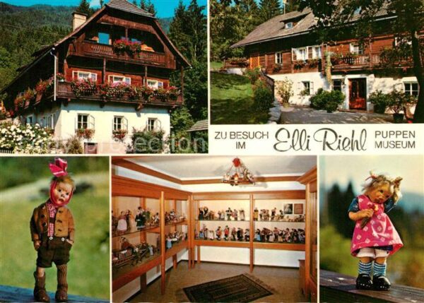 Einoede Villach Puppenmuseum Elli Riehl Details