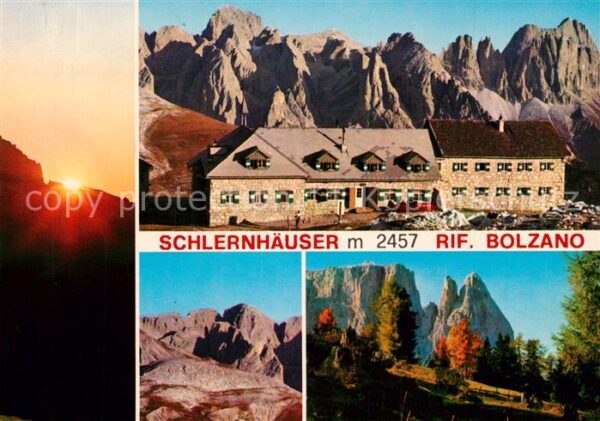 Schlernhaus in den Dolomiten