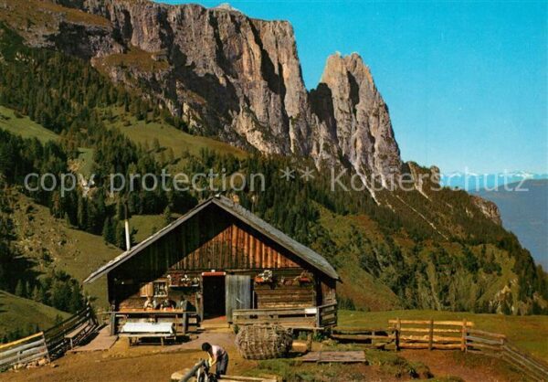 Seiser Alm Dolomiten Saltnerhütte