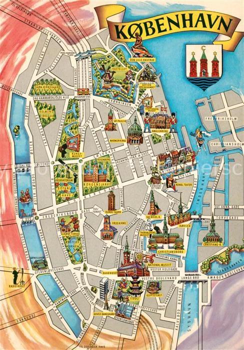 Kobenhavn Stadtplan Detail