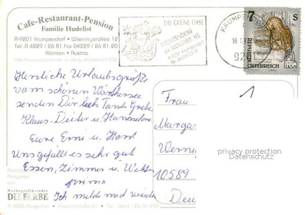 Krumpendorf Woerthersee Cafe Restaurant Pension am Wörthersee – Bild 2