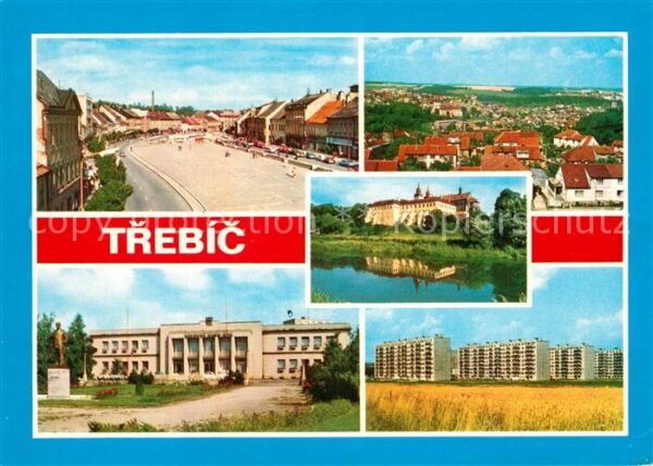 Trebic Trebitsch Gottwaldovo namesti Celkovy pohled Bazi