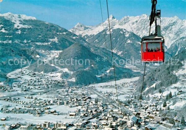 Schruns Tschagguns mit Hochjochbahn Zimba und Golmer Joch