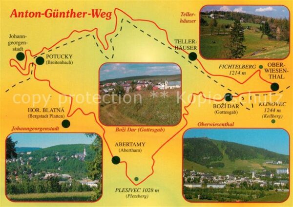 Oberwiesenthal Erzgebirge Anton Günther Weg Tellerhäuser Johannge