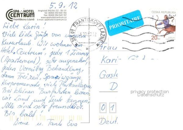 Frantiskovy Lazne Spa Hotel Centrum Details – Bild 2