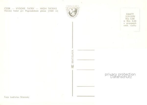 Vysoke Tatry Horsky hotel pri Popradskom plese – Bild 2