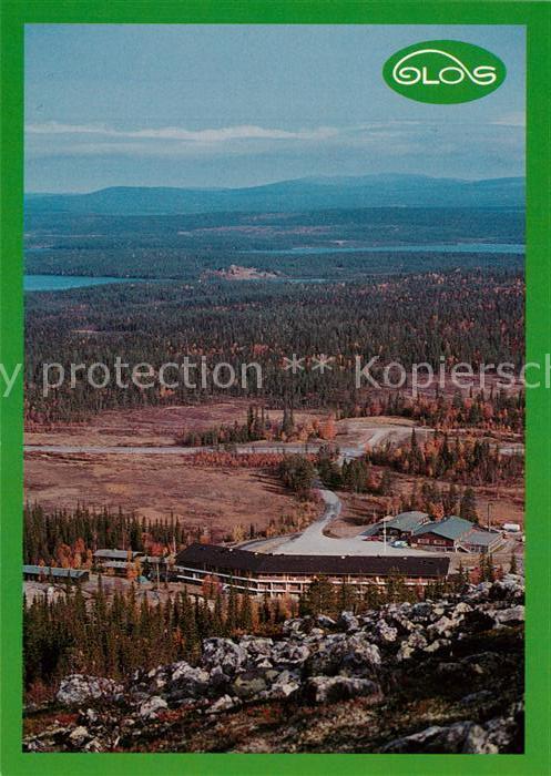 Muonio Lapland Fliegeraufnahme
