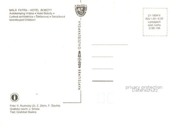 Mala Fatra Hotel Boboty Autokemping VratnaSedackov – Bild 2