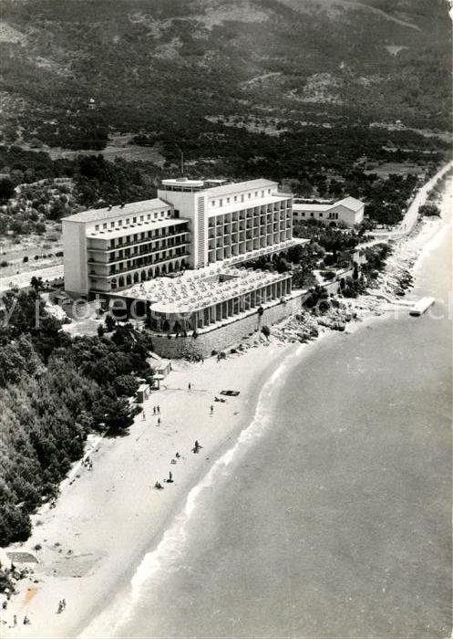 Makarska Dalmatien Hotel Jadran Fliegeraufnahme