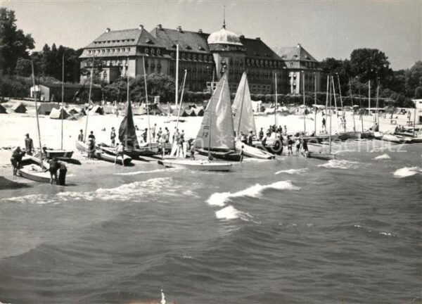 Zoppot Sopot Grand Hotel od strony merza