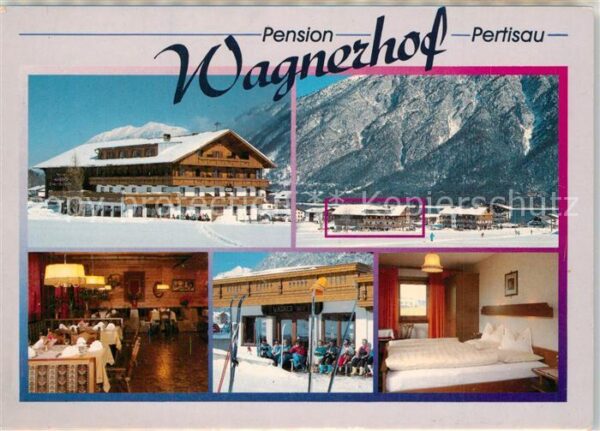 Pertisau Achensee Pension Wagnerhof Gastraum Zimmer