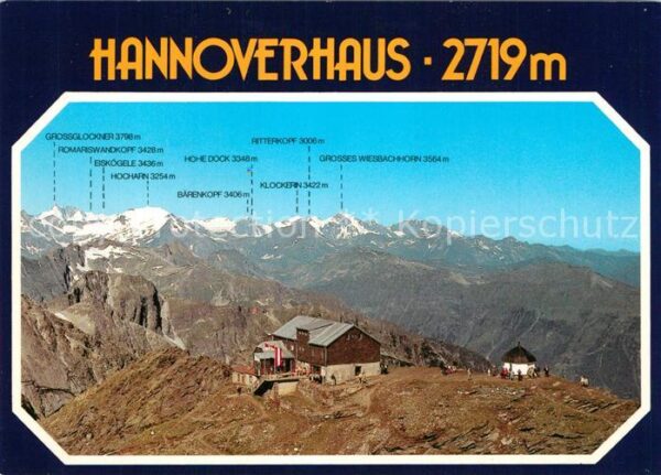 Mallnitz Kaernten Hannoverhaus Bärenkopf Klockern
