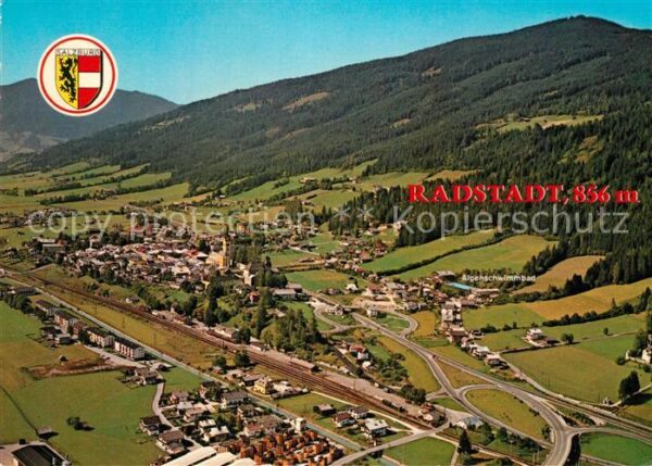 Radstadt Fliegeraufnahme Hausberg Rossbrand