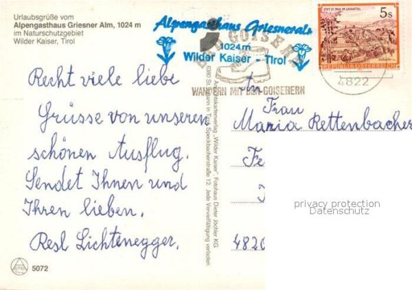 Kirchdorf Tirol Alpengasthaus Griesner Alm – Bild 2