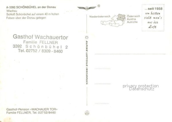 Schoenbuehel-Aggsbach Fliegeraufnahme Schloss – Bild 2