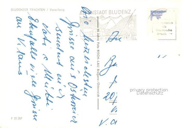 Bludenz Vorarlberg Tracht – Bild 2