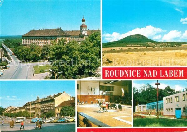 Roudnice Zamek Mirove namesti