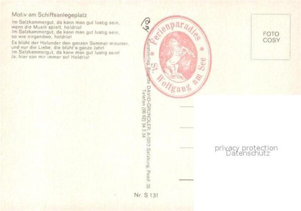 St Wolfgang Salzkammergut Schiffsanlegeplatz – Bild 2
