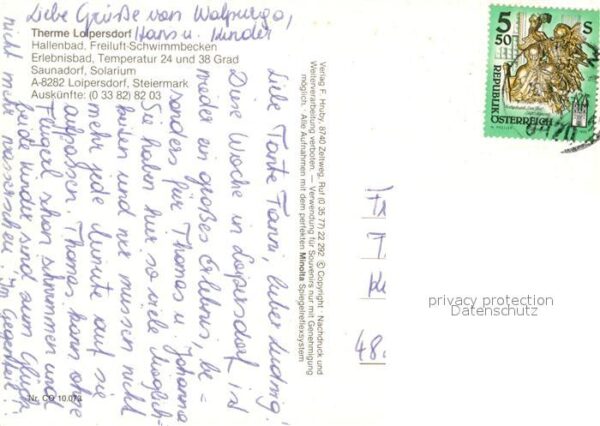 Loipersdorf Fuerstenfeld Fliegeraufnahme Therme – Bild 2