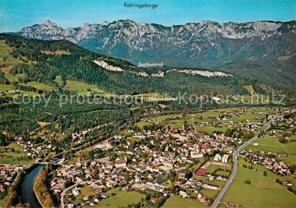 Bad Goisern Salzkammergut Fliegeraufnahme Katringebirge Jochwand