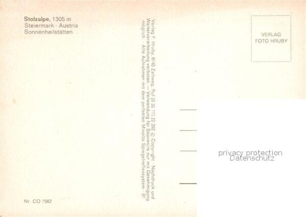 Stolzalpe Sonnenheilstätten – Bild 2