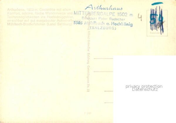 Muehlbach Hochkoenig Arthurhaus – Bild 2