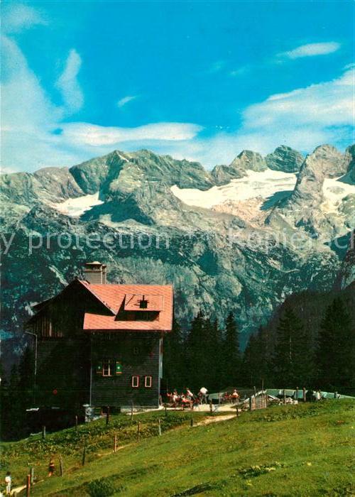 Gosau Oberoesterreich Gablonzer Hütte Dachstein