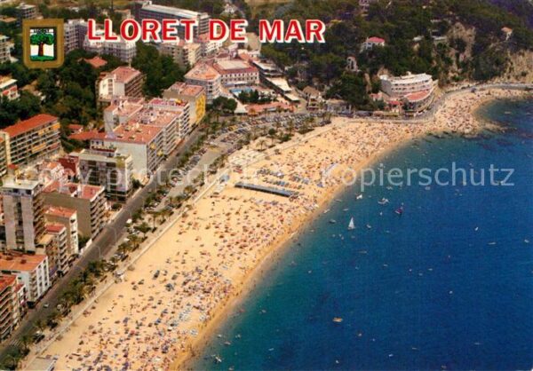 Lloret de Mar Fliegeraufnahme