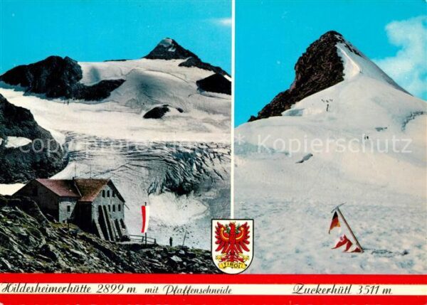 Zuckerhuetl Hildesheimerhütte Pfaffenschneide