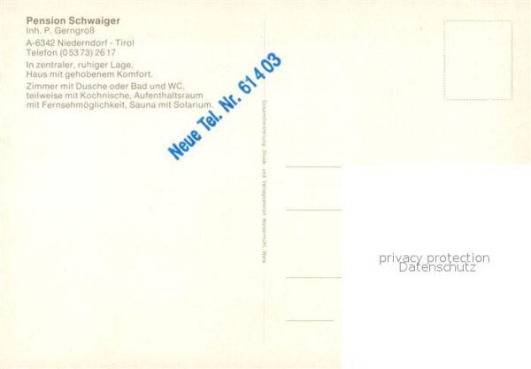 Niederndorf Kufstein Pension Schwaiger – Bild 2