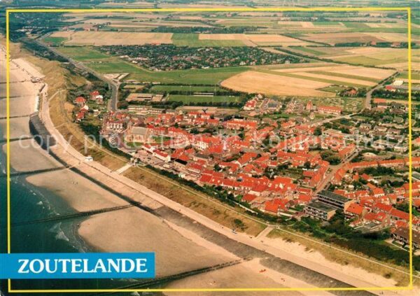 Zoutelande Fliegeraufnahme
