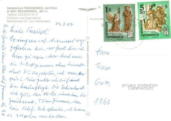 Rekawinkel Fliegeraufnahme Sanatorium – Bild 2
