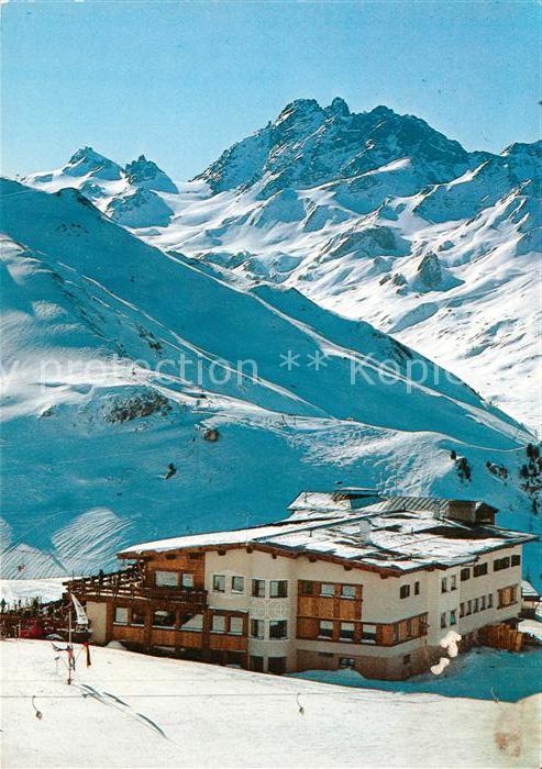 Ischgl Fluchthorn Zahnjoch Restaurant