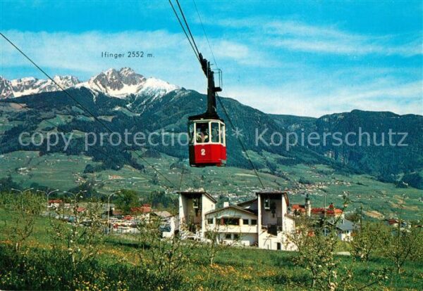 Dorf Tirol Luftseilbahn Ifinger