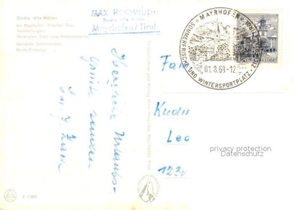 Mayrhofen Zillertal Studio-Alte Mühle – Bild 2